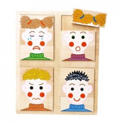 Puzzle gestos de la cara