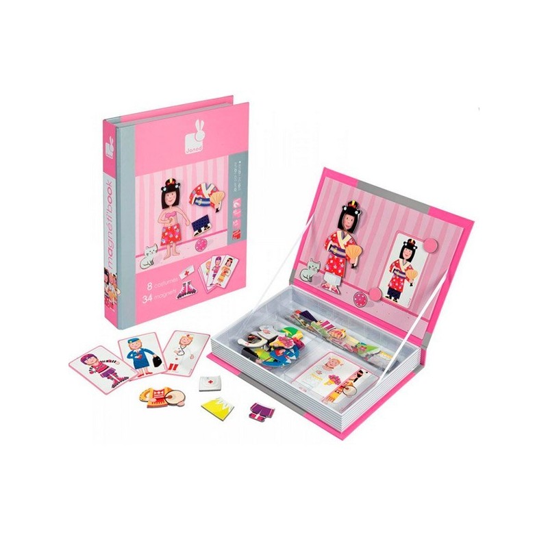 Libro Magnético - Chica