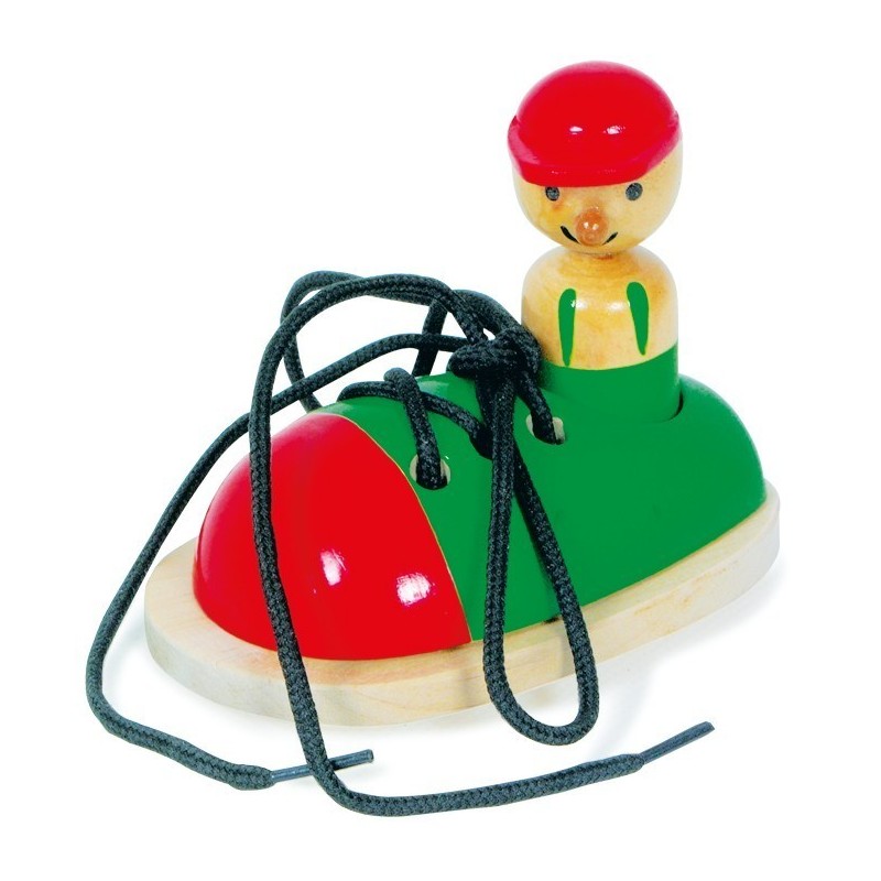 Zapato para ensartar