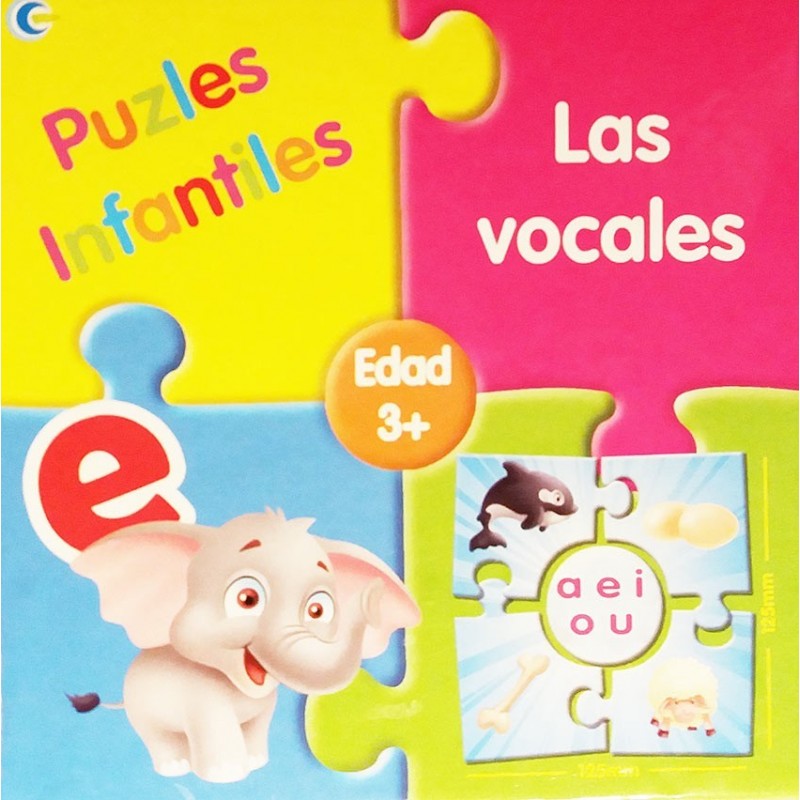 Puzzle para aprender Las Vocales