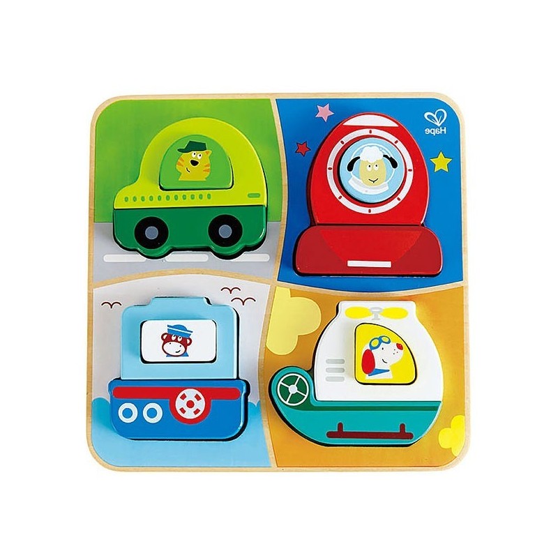 Puzzle Infantil - Transportes -